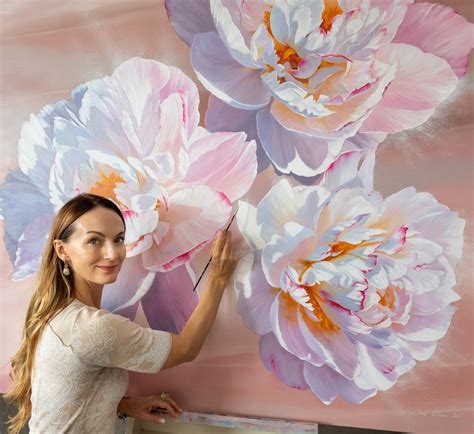Large Flower Painting Artists Best Flower Site