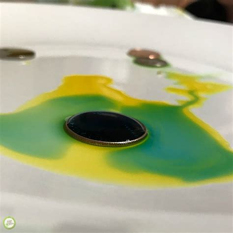 Water Surface Tension Experiment For Kids Monthly Science And Art