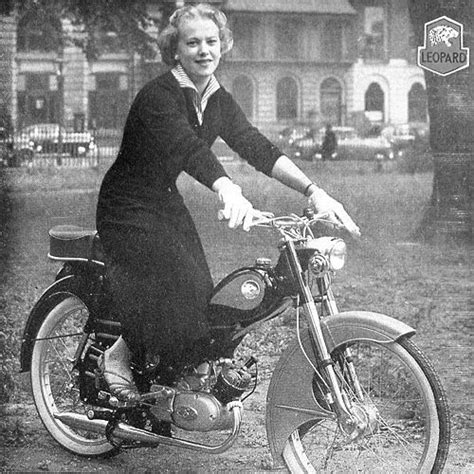 Pin By Old Soul Retro On Retro Lady Riders Moped Vintage Ladies