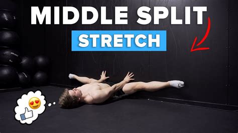 middle split progression easy stretch to get middle split youtube