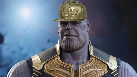 forget the gauntlet thanos looks far more intimidating in this 100 avengers infinity war hat