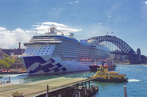 Majestic Princess Sails Into Sydney Harbour On Maiden Call Port