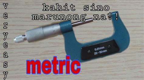 Paano Basahin Ang Micrometer Caliper How To Read Micrometer Caliper
