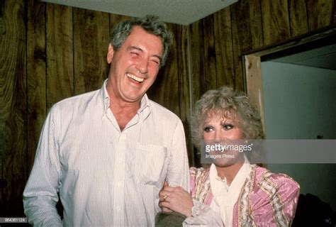 Rock Hudson And Dusty Springfield Circa 1980 In New York City