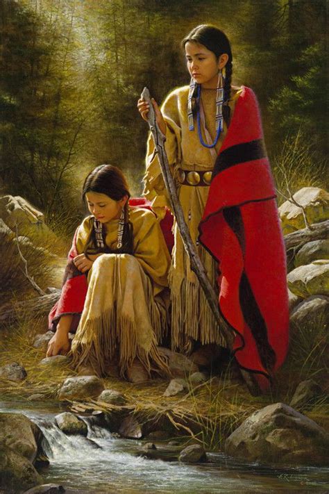 28 Best Art Native American Women Images On Pinterest Native