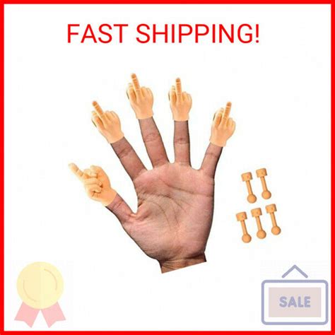 Tiny Hands Middle Finger Sign 5 Pack