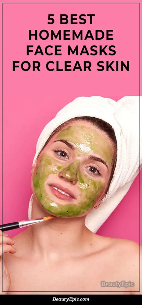 5 Best Homemade Face Mask For Clear Skin