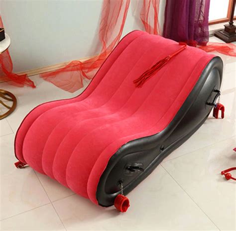 Inflatable Sex Bed With Handcuffs Portable Sofa Chair Etsy 62640 Hot