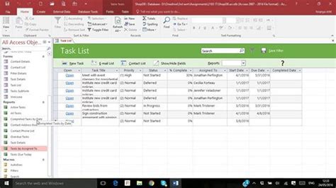 How To Learn Microsoft Access Database Printable Templates