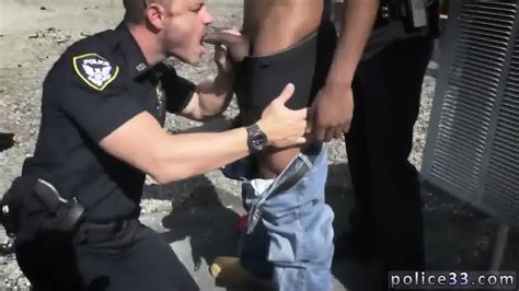 Police Spanking Male Gay Twink Apprehended Breaking And
