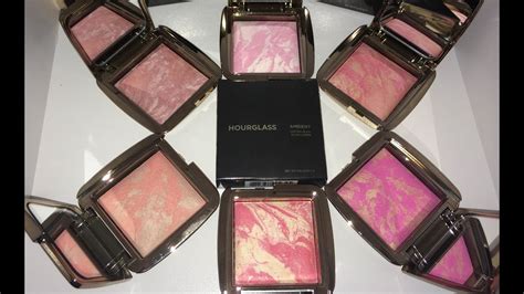 Haul Swatches Hourglass Ambient Lighting Blush Youtube