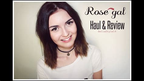 Rosegal Haul And Review Bellastyle14 Youtube