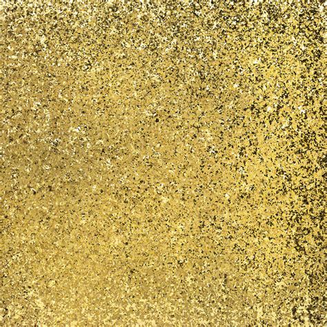 Chunky Gold Glitter 12x12 Cardstock American Crafts 12x12