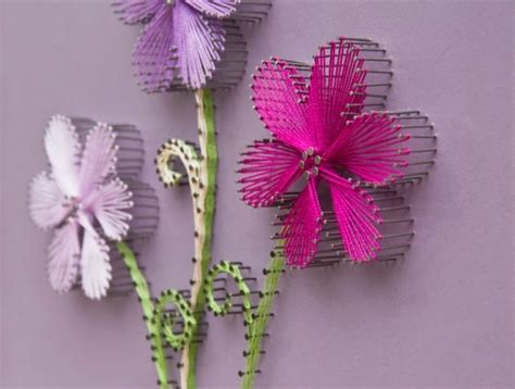 Orimoto kostenlose vorlagen frische individuelle. 1001 + Ideen für Fadenbilder zum Nachmachen | Blumen kunst ...