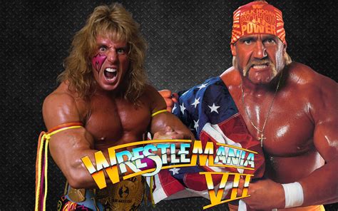 The Ultimate Warrior Hulk Hogan Wrestlemania Hd Wallpapers