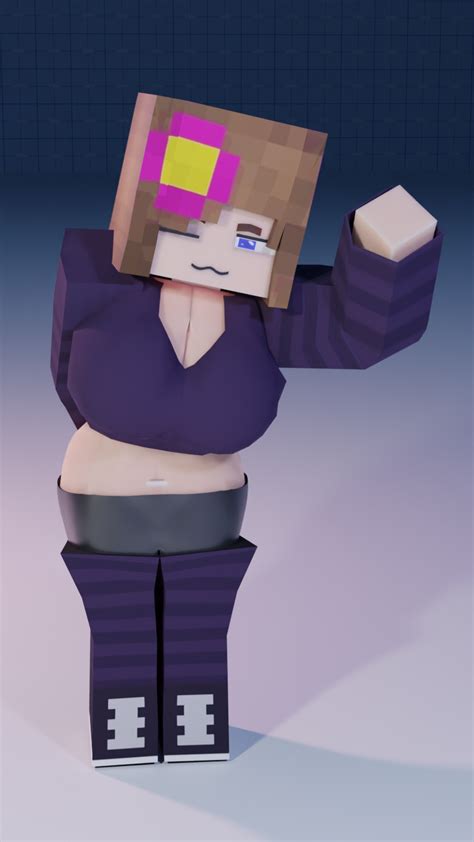 Jenny Mod D Model Beta Minecraft Fan Art Fanpop