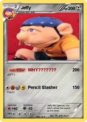 All rights belong to their respective owners. Pokémon Jeffy 25 25 - WHY??????? - My Pokemon Card