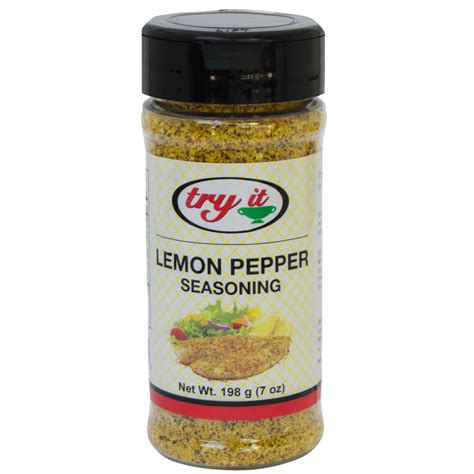 Try It Lemon Pepper Seasoning 7 Oz