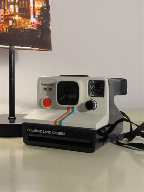 Polaroid Camera 1000 Supercolor Rainbow Land Camera Sx 70