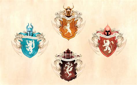 Wallpaper Game Of Thrones Emblems House Stark Hd Widescreen High