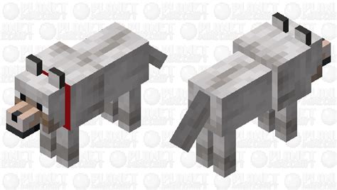Tamed Wolf Minecraft Mob Skin