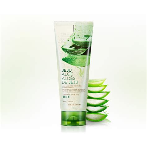 Jeju Aloe The Face Shop How To Use Shop Poin