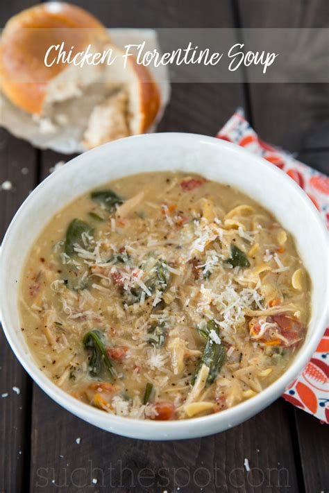 It is found in the earth and in the sea water. Chicken Florentine Soup | Crock-Pot or Instant Pot Soup Recipe