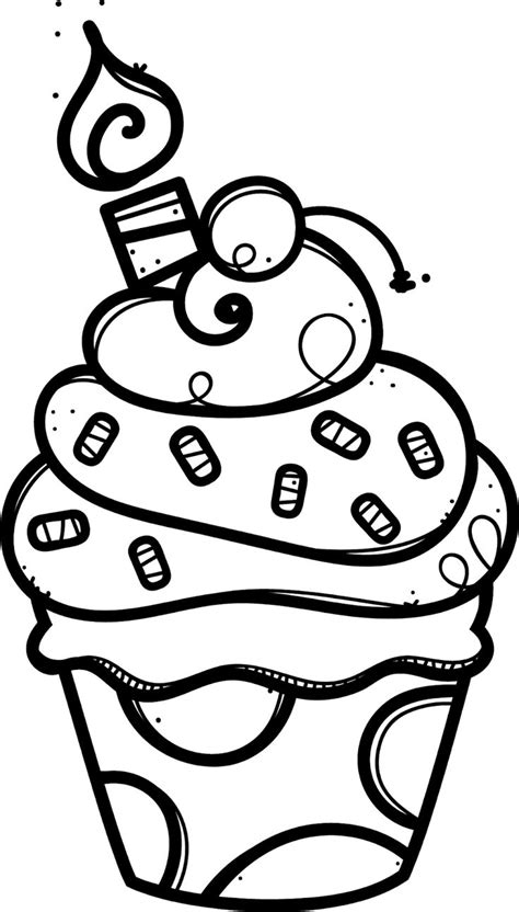 ¿qué Puedo Hacer Hoy Pastelitos De Cumpleaños Dibujos De Cupcakes