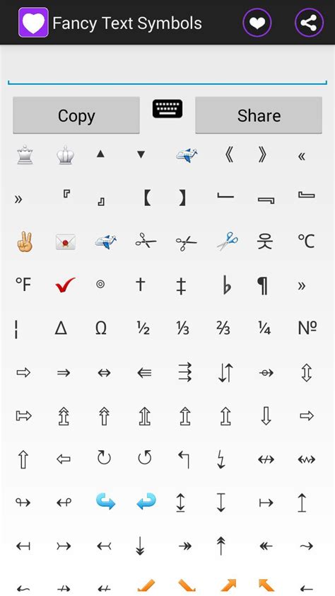 Android İndirme Için Fancy Text Symbols Apk