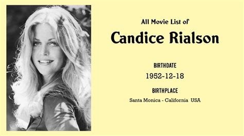 Candice Rialson Movies List Candice Rialson Filmography Of Candice