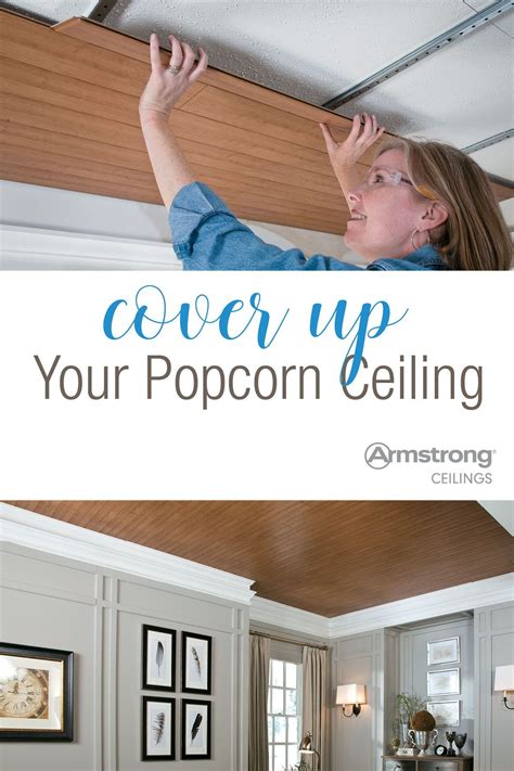 Covering A Popcorn Ceiling ~ Wallpaper Wiggins