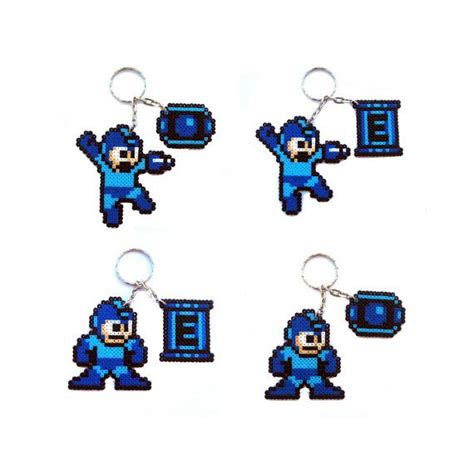 Megaman Sprites Keychain Brooch Magnet Big Sprite Porte Cl