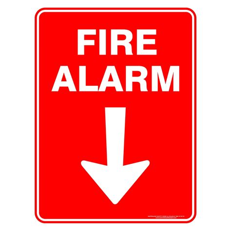Fire Alarm Buy Now Discount Safety Signs Australia