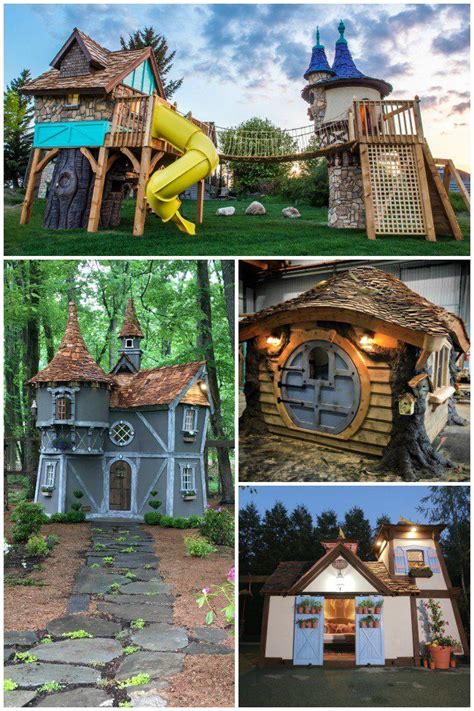 You Wont Believe These Epic Playhouses Play Houses Backyard