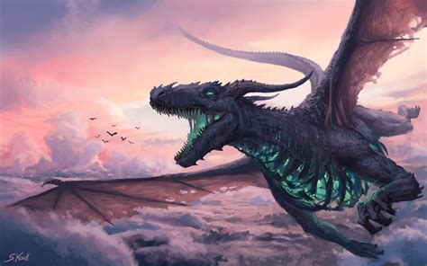 1920x1200 Dragon Art 1080p Resolution Hd 4k Wallpapers Images