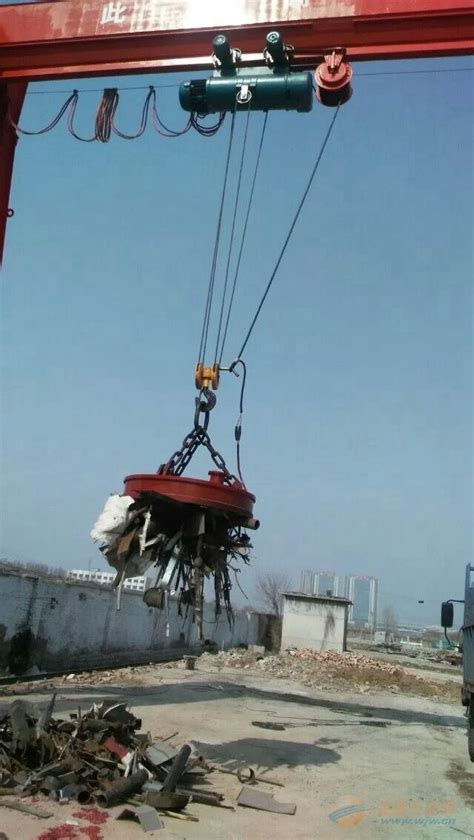Steel Scrap Lifting Magnet Gantry Crane Sinokocranes