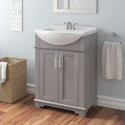 I need a 15 inch or less depth bathroom vanity. Narrow Depth Bathroom Vanity | Wayfair