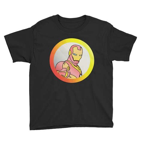 Iron Man Youth Short Sleeve T Shirt T Shirt Shirts Iron Man Kids