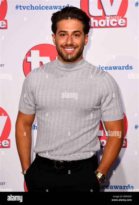 Kem Cetinay Attending The Tv Choice Awards Held At The Hilton Hotel