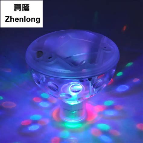 Glowing Led Underwater Fountain Light Show Waterproof Disco Party Float