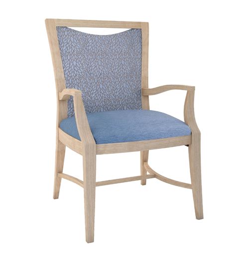 4128 1 Wood Arm Chair Shelby Williams