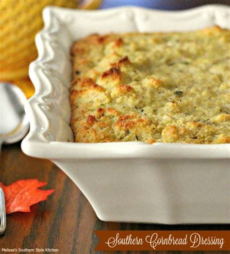 This method produces all the good looks and moist flavor you dream of in a thanksgiving turkey. Southern Cornbread Dressing - melissassouthernstylekitchen.com