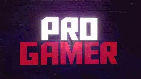 Intro Pro Gamer Nova Intro Voltei D Youtube