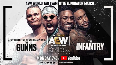 Aew Dark Elevation Results April 3 2023 The Gunns Vs The Infantry