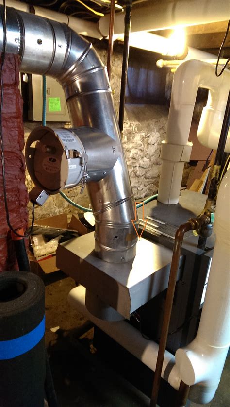 You should have an air conditioning/heater person to come in and access the actual problem. B vent leaking from seam in pipe? — Heating Help: The Wall