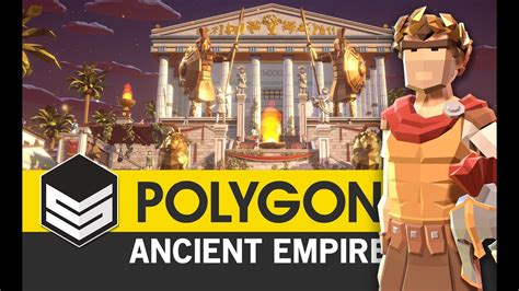Polygon Ancient Empire Trailer 3d Low Poly Art For Games By