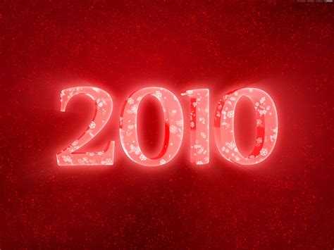 Blue And Red 2010 Year Backgrounds Psdgraphics