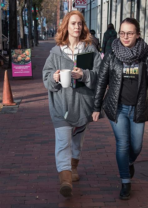 American horror story star sarah paulson has come aboard m. Sarah Paulson - "Glass"Set in Philadelphia 12/04/2017 ...