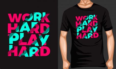 Work Hard Play Hard Lettering Typography Work Hard Play Hard Play Hard Lettering
