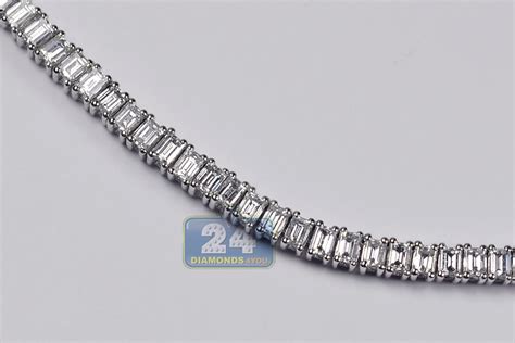 You'll receive email and feed alerts when new items arrive. Womens Diamond Pendant Necklace 18K White Gold 24 ct 17 Inch